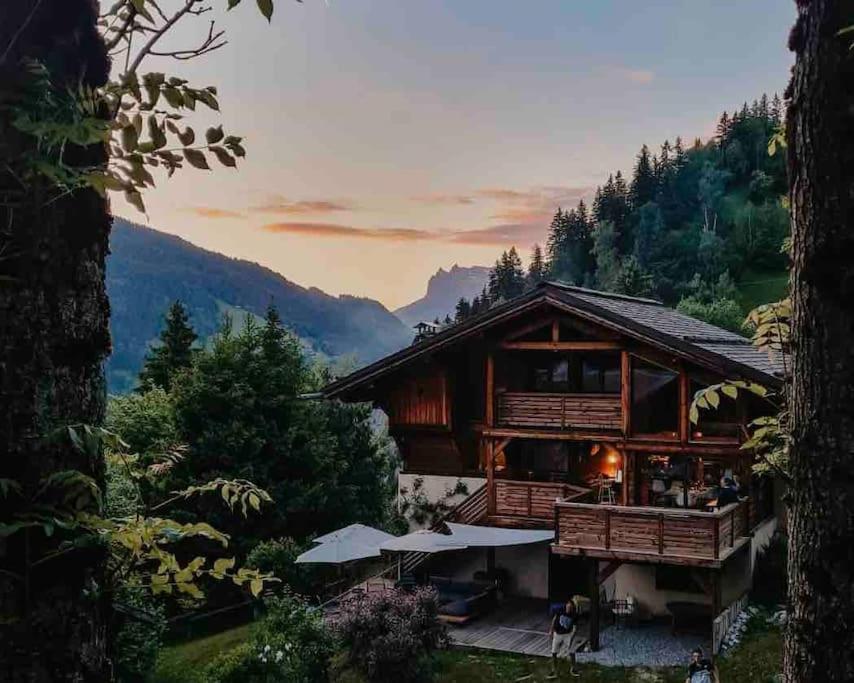 Superbe Chalet Les Contamines-Montjoie Extérieur photo