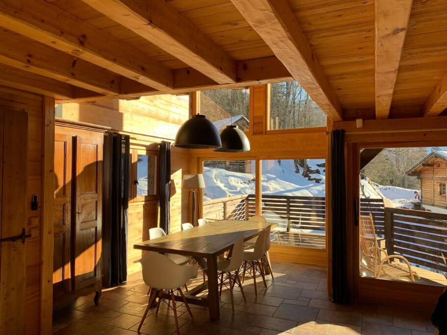 Superbe Chalet Les Contamines-Montjoie Extérieur photo