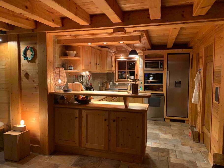 Superbe Chalet Les Contamines-Montjoie Extérieur photo