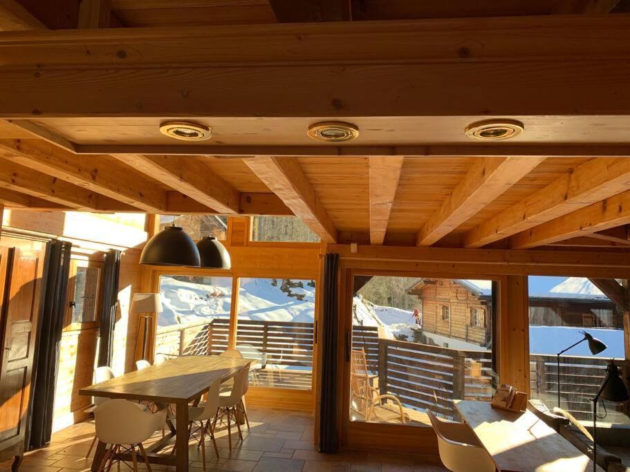 Superbe Chalet Les Contamines-Montjoie Extérieur photo
